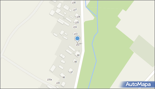 Liśnik Duży, Liśnik Duży, 101, mapa Liśnik Duży