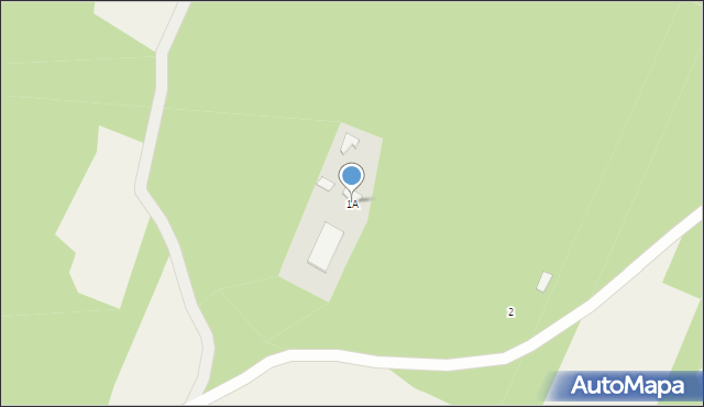 Lisów, Lisów, 1A, mapa Lisów