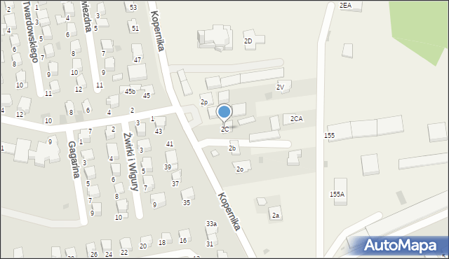Lisów, Lisów, 2C, mapa Lisów
