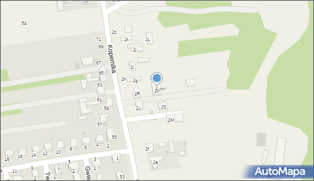 Lisów, Lisów, 2n, mapa Lisów
