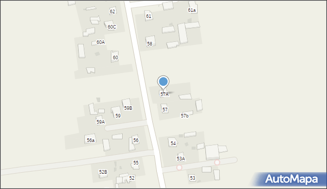 Lisów, Lisów, 57A, mapa Lisów