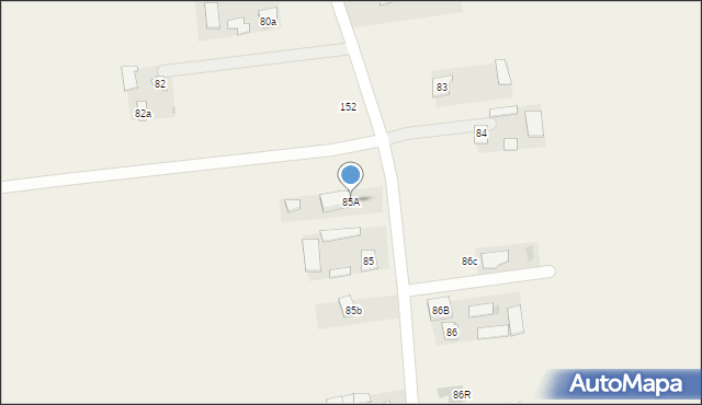 Lisów, Lisów, 85A, mapa Lisów
