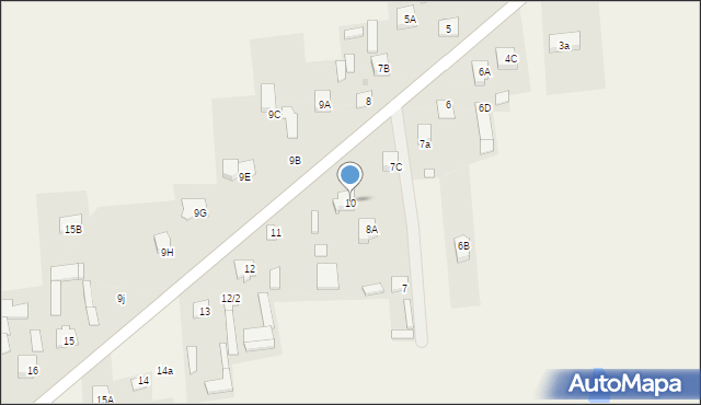 Lisów, Lisów, 10, mapa Lisów