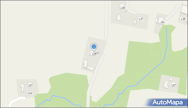 Lisów, Lisów, 125, mapa Lisów