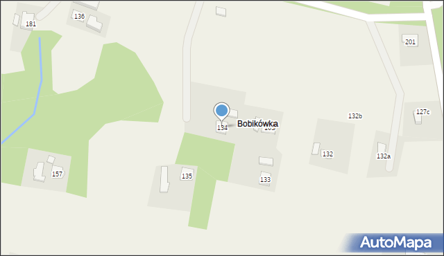 Lisów, Lisów, 134, mapa Lisów