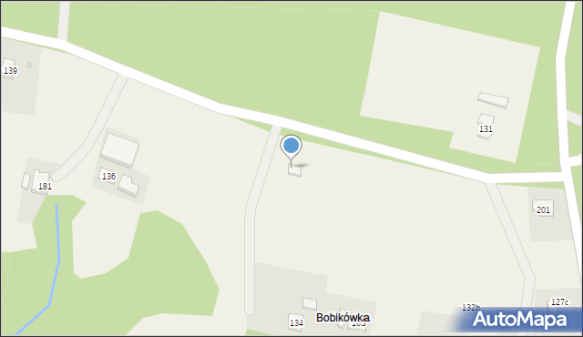Lisów, Lisów, 134a, mapa Lisów