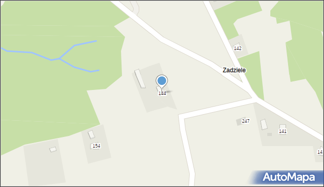 Lisów, Lisów, 144, mapa Lisów