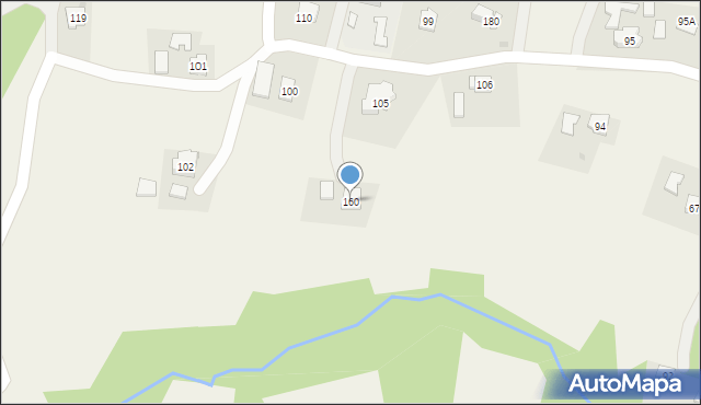 Lisów, Lisów, 160, mapa Lisów