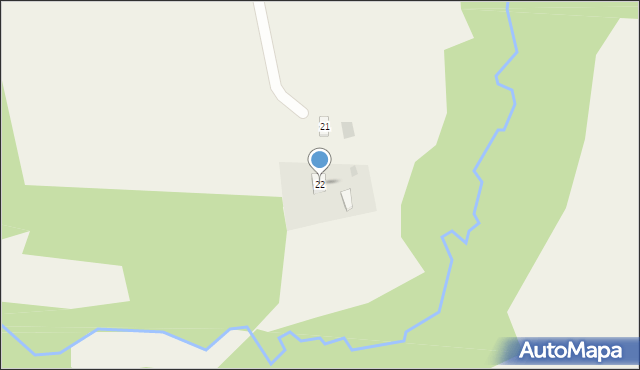 Lisów, Lisów, 22, mapa Lisów