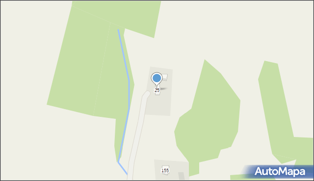 Lisów, Lisów, 25, mapa Lisów