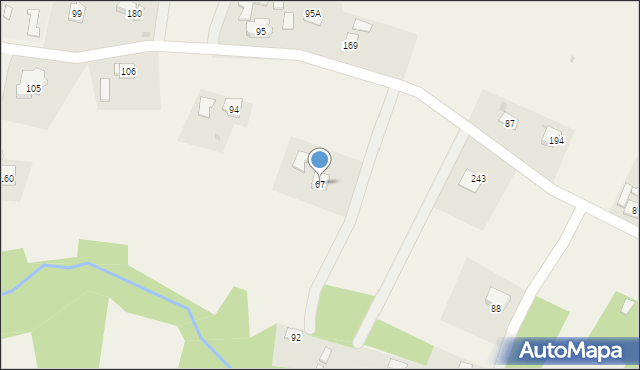 Lisów, Lisów, 67, mapa Lisów