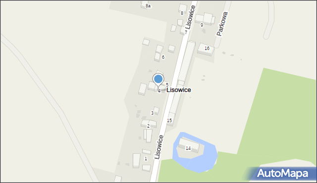 Lisowice, Lisowice, 4, mapa Lisowice