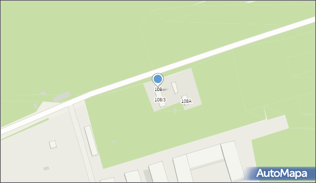 Lisowice, Lisowice, 108/1, mapa Lisowice