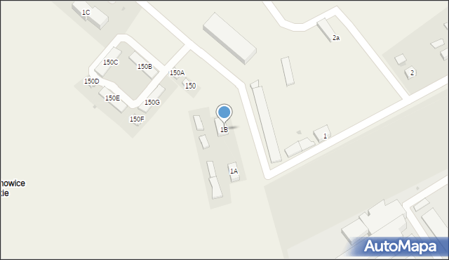 Lisowice, Lisowice, 1B, mapa Lisowice