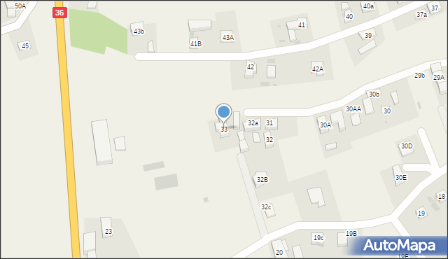 Lisowice, Lisowice, 33, mapa Lisowice