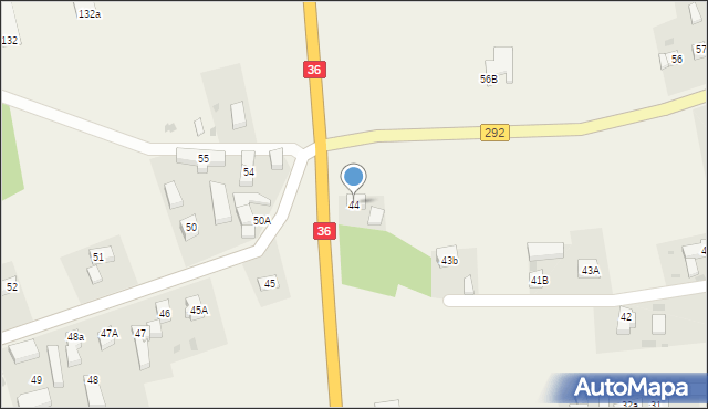 Lisowice, Lisowice, 44, mapa Lisowice