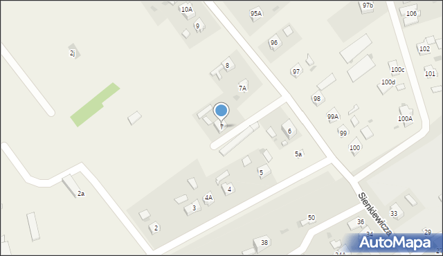 Lisowice, Lisowice, 7, mapa Lisowice