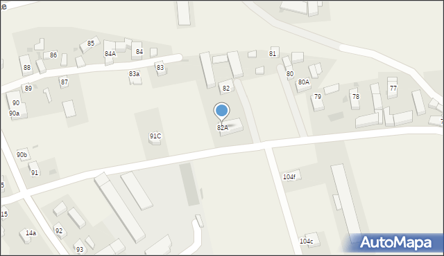 Lisowice, Lisowice, 82A, mapa Lisowice