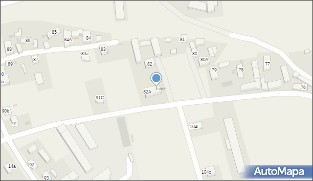 Lisowice, Lisowice, 82B, mapa Lisowice