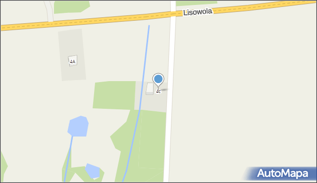 Lisowola, Lisowola, 4c, mapa Lisowola