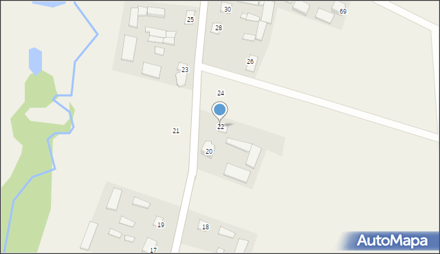 Liszki, Liszki, 22, mapa Liszki