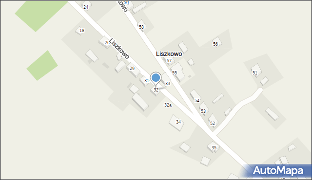 Liszkowo, Liszkowo, 32, mapa Liszkowo