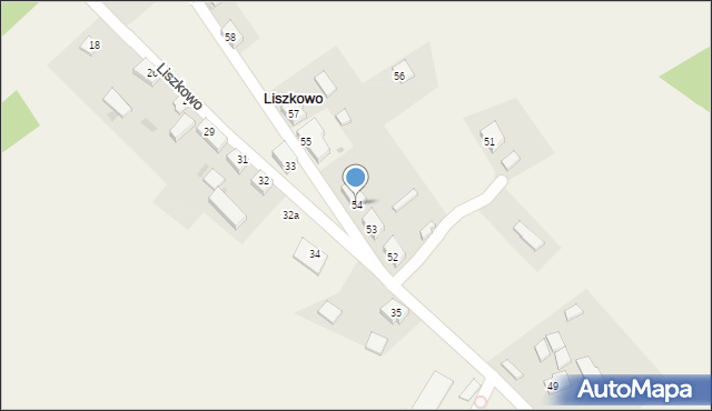 Liszkowo, Liszkowo, 54, mapa Liszkowo