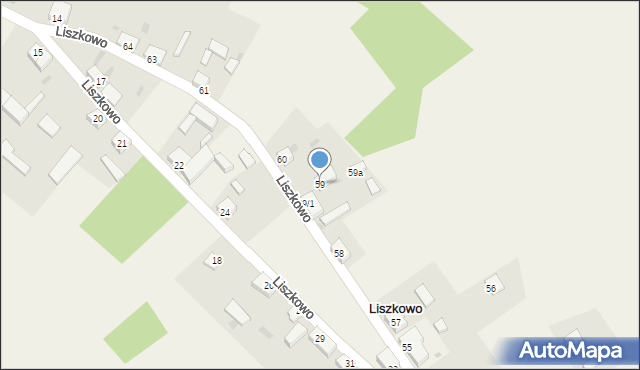 Liszkowo, Liszkowo, 59, mapa Liszkowo