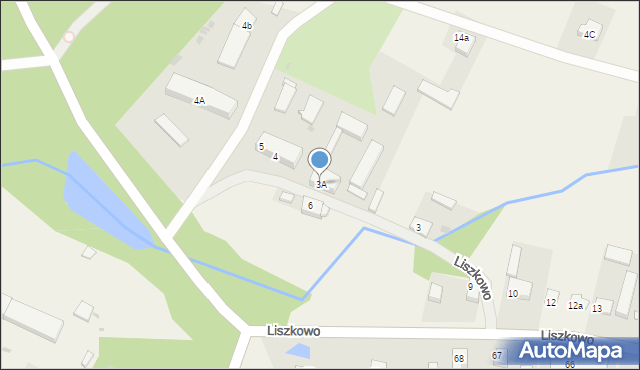 Liszkowo, Liszkowo, 3A, mapa Liszkowo