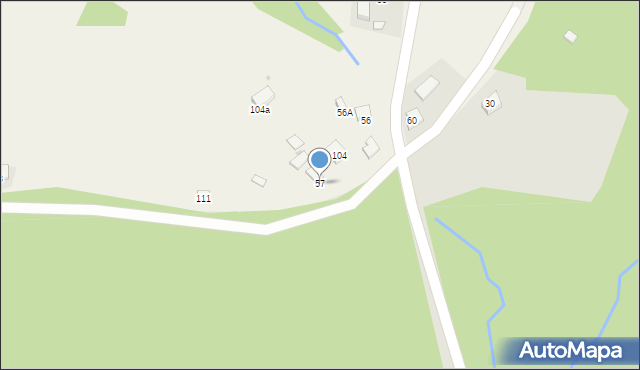 Liszna, Liszna, 57, mapa Liszna