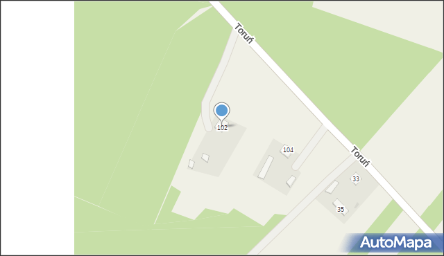 Liszno, Liszno, 102, mapa Liszno