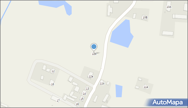 Liszno, Liszno, 12b, mapa Liszno