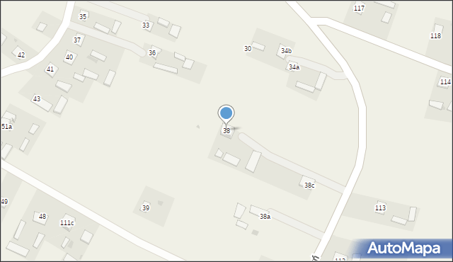 Liszno, Liszno, 38, mapa Liszno