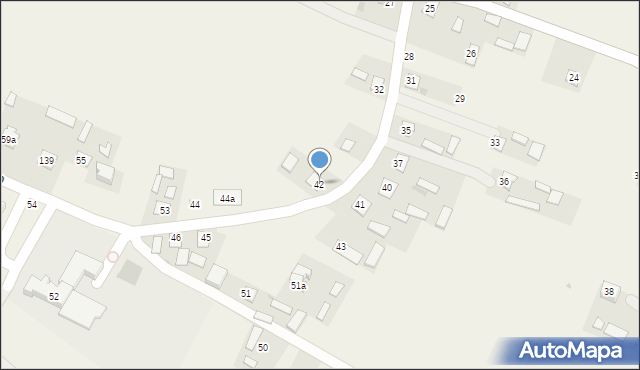 Liszno, Liszno, 42, mapa Liszno