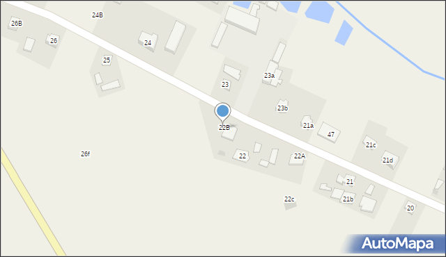 Litwinki, Litwinki, 22B, mapa Litwinki