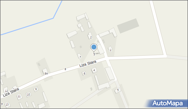 Liza Stara, Liza Stara, 3, mapa Liza Stara