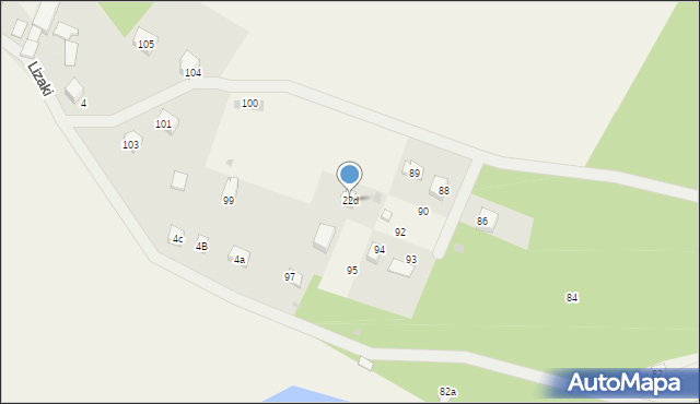 Lizaki, Lizaki, 22d, mapa Lizaki