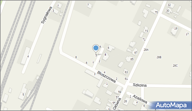 Maksymilianowo, Liliowa, 3, mapa Maksymilianowo