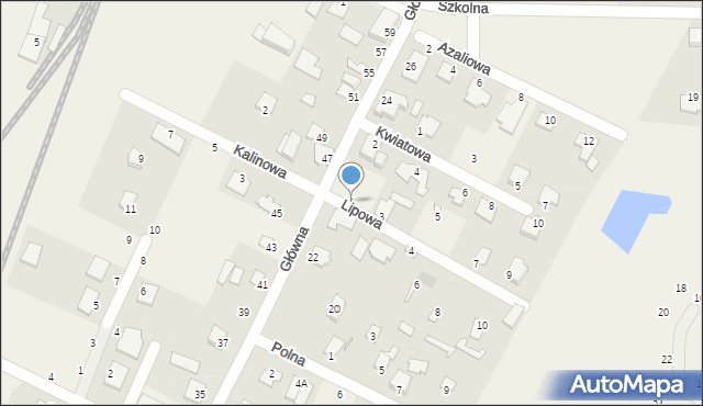 Maksymilianowo, Lipowa, 1, mapa Maksymilianowo