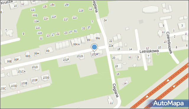 Marki, Lisa-Kuli Leopolda, płk., 101H, mapa Marki