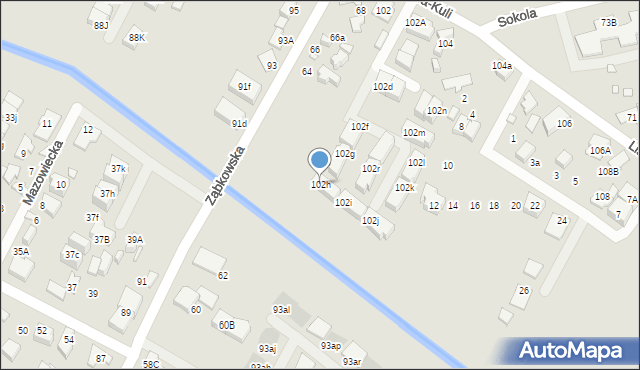 Marki, Lisa-Kuli Leopolda, płk., 102h, mapa Marki