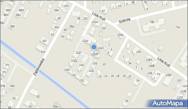 Marki, Lisa-Kuli Leopolda, płk., 102m, mapa Marki