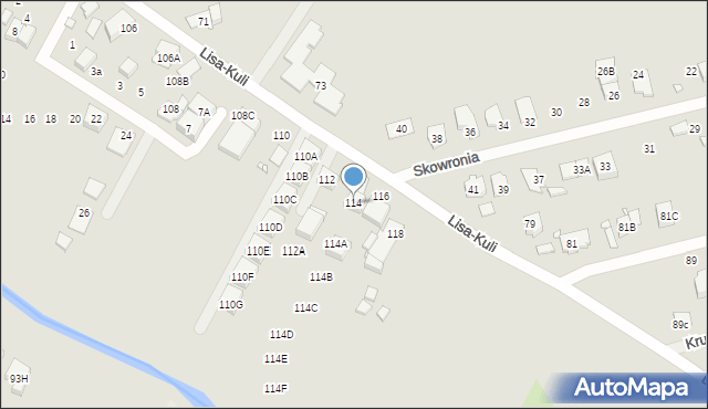 Marki, Lisa-Kuli Leopolda, płk., 114, mapa Marki