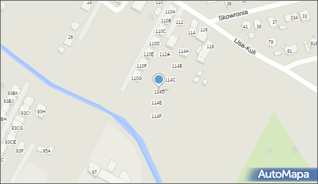 Marki, Lisa-Kuli Leopolda, płk., 114D, mapa Marki