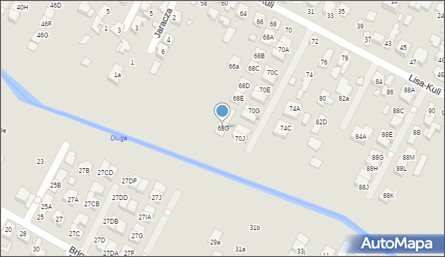 Marki, Lisa-Kuli Leopolda, płk., 68G, mapa Marki