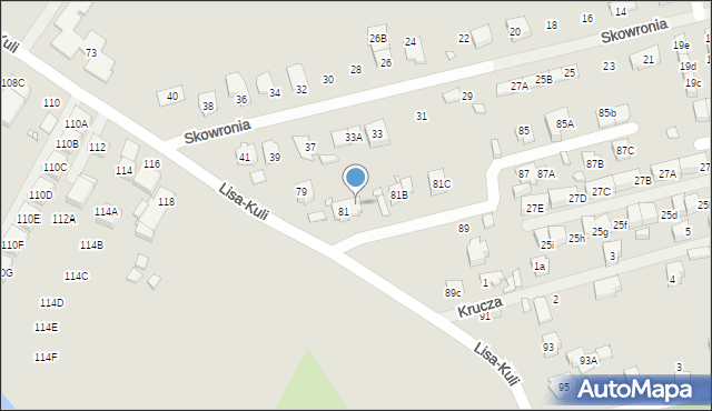Marki, Lisa-Kuli Leopolda, płk., 81ab, mapa Marki