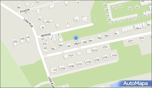 Marki, Lisa-Kuli Leopolda, płk., 99D, mapa Marki
