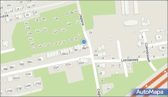 Marki, Lisa-Kuli Leopolda, płk., 99o, mapa Marki