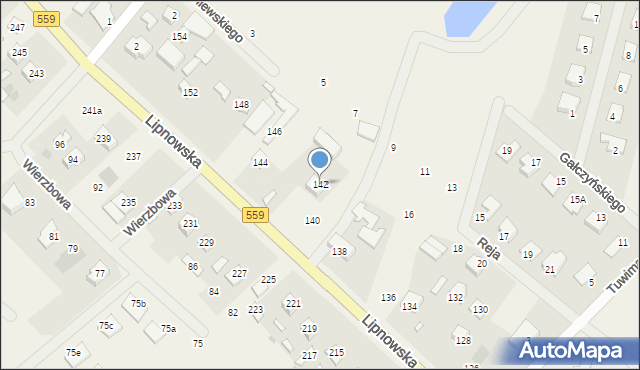 Maszewo Duże, Lipnowska, 142, mapa Maszewo Duże