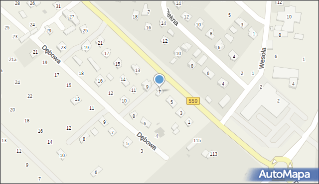 Maszewo Duże, Lipnowska, 7, mapa Maszewo Duże